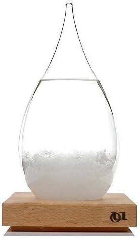 OU Creative Stylish Desktop Weather induction glass of 17th Century Europe Weather Monitors Weather Forecast Weather Station