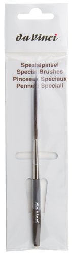 da Vinci Graphic Design Series 707 Short Stroke Brush, Pointed Tip Kazan Squirrel Hair with Extra-Short Black Handle