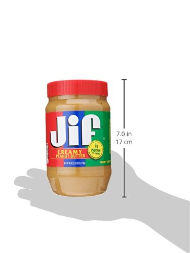 6 Jif+Creamy+Peanut+Butter+Ounce