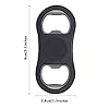 Beer Bottle Opener Rotary Bottle Opening Tool Novelty Funny Bar Gadgets Decompression Unzip Toy for Adults Beer Gifts for Men (White)
