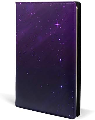 Book Covers A5 Notebook Textbook School Educational Supplies Office Homecoming Starry Sky Purple