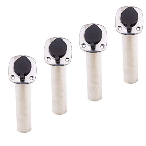 B Blesiya Boot Flush Mount Fischerboot Rutenhalter Angelrute Halterung mit Kappenabdeckung Angelgerät – Bild 5