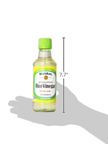 Marukan Unseasoned Rice Vinegar | Sushi Rice Vinegar | Sauces Stir Fry Dipping Marinades More 12 fl oz