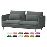 Custom Made Soderhamn Couch Velvet Replacement