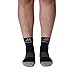 Plantar Fasciitis Sock - Support Ankle Compression Sleeve Socks - Reading Socks - Planter Sleeve Socks - 1 Pair Unisex Heel Pain Arch Support/Ankle Sock (Large, Black Closed Toe)