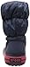 crocs Kids' Winter Puff Boot (Toddler/Little Kid),Navy/Red,10 M US Toddler
