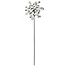 Collections Etc Mirrored Kinetic Wind Spinner Garden Stake with Dual Rotors