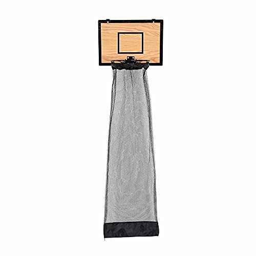 Fury Strike Wooden Basketball Hamper Basketball Hoop Laundry Basket