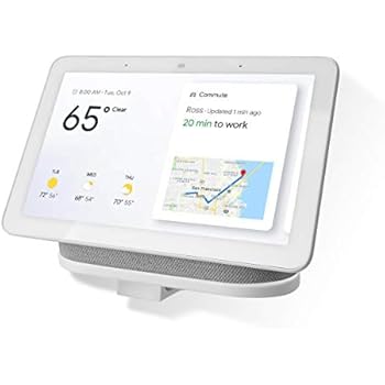 LANMU Wall Mount for Google Home Hub,Under Cabinet Mount for Google Home/Nest Hub,45 Degree Angle Stand on Wall