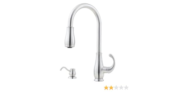 Price Pfister T529 Dss Treviso Pull Out Spray Kitchen Faucet