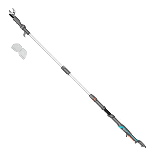 Gardena Battery Telescopic Pruning Lopper HighCut 250/18V P4A Solo: Telescopic, Up to 4 m range, Steel blades, Pivoting head, Cordless (14774-55)
