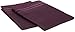 Clara Clark ® Supreme 1500 Collection Pillowcase Set - King Size, Purple Eggplant