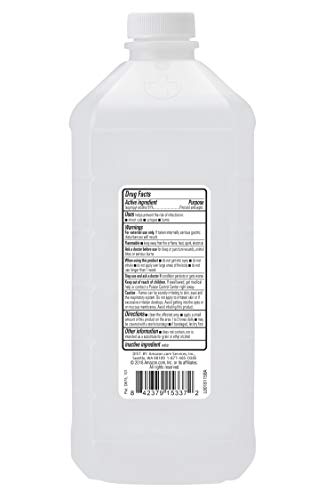 Amazon Brand - Solimo 91% Isopropyl Alcohol First Aid Antiseptic, 32 Fl Oz (Pack of 1) - //medicalbooks.filipinodoctors.org