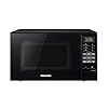 Panasonic NN-E28JBMBPQ Compact Solo Microwave Oven with Turntable, 800 W, 20 Litres, Black, One Size