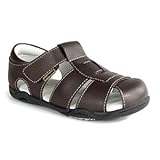 pediped Flex Sydney Sandal (Toddler/Little Kid),Chocolate Brown,25 EU (8.5 M US Toddler)
