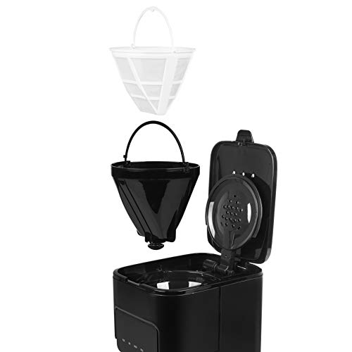 Princess Black Steel Kaffeemaschine - 1,5 Liter Fassungsvermögen, 900 Watt, für bis zu 15 Tassen, Füllstandanzeige… – Bild 7