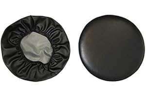 Therapist's Choice® Waterproof Replacement Slip Cover for a Stool 15” Seat Cover, Black, 1 Piece
