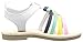 Carter's Girls' Denise Fashion Sandal, White, 9 M US Toddler