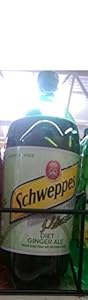 Image of Schweppes Ginger Ale diet 2 Liter Naturally Flavored One bottle