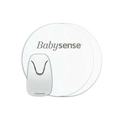 New Babysense 7 - Under-The-Mattress Baby Movement Monitor - The Original Non-Contact Infant Monitor - Full Bed Coverage with 2 Sensor Pads - Now with Enhanced Sensitivity