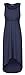 Milk Nursingwear Women's High-Low Nursing Dress-L-Navy