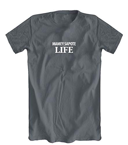 Mamey Sapote Life T-Shirt, Grey, Small