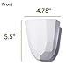 Melamine Wall Planters, White, Set of 3thumb 1