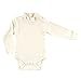 Hudson Baby Organic Long Sleeve Hanging Bodysuit, 3-6 Months
