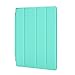 Besdata Ultra Slim Lightweight Smart Stand Cover & Translucent Back Case for Apple iPad 2/iPad 3/iPad 4 Bundle with Auto Wake/Sleep + Screen Protector, Cleaning Cloth & Stylus, Mint Green