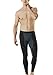 TSLA TM-MUP79-BKH_Large Men's Mesh-Panel Compression Pants Baselayer Cool Dry Sports Tights Leggings
