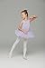 JEE.MDNMD.OO Girls' Flutter Sleeve Skirted Leotard Purple