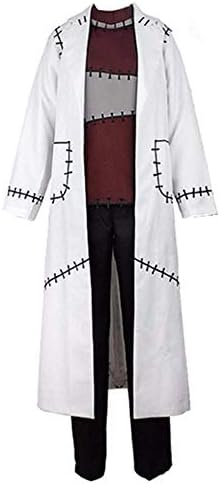 Anime Soul Eater Doctor Franken Stein Cosplay Costume Halloween Costume for Women Men Full Set
