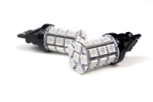 StreetGlow (SGP3157RD) Red 3157 SMD LED Brake/Tail Light Bulb - Pair - Thumbnail 2