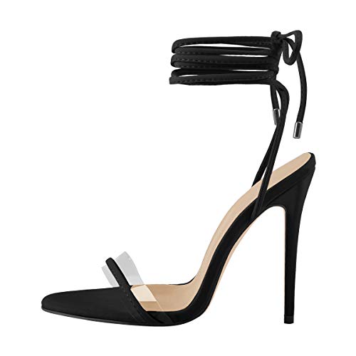 Yolkomo Women's Ankle Strap Lace up 
