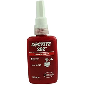 Genuine Henkel Loctite 262 High/Med Strength Torque Tension Threadlocker - 50 ML