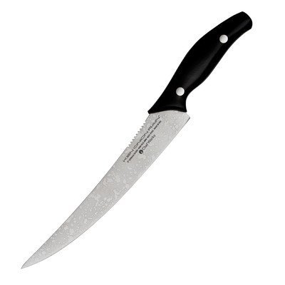 Stratus Culinary Ken Onion Rain Slicing Knife, 9-Inch, Silver