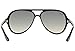 Ray-Ban Unisex Cats 5000 RB4125 59mm Black/Crystal Grey Gradient One Size