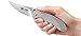 CRKT Ruger Trajectory Folding Pocket Knife: EDC Folder with Frame Lock, Plain Edge Drop Point Blade with Satin Finish, Stainless Steel Handle with Pocket Clip R2802