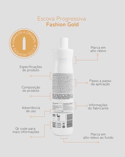 Escova Progressiva 500g - Fashion Gold