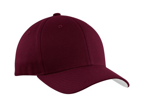 Flexfit Baseball Caps in 12 Colors. Sizes S/M - L/XL Maroon