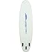 Bestway Hydro-Force White Cap 10' Inflatable Stand Up Paddle Board Kayak Water Set with Aluminum Oar, Hand Pump, and Travel Bag, White