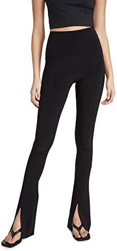 ALO HIGH Waist 7/8 Zip IT Flare Legging, Black, M at Amazon