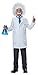 California Costumes Albert Einstein/Physicist Costume, X-Large, White/Blue