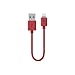 Belkin Apple Certified MIXIT Lightning to USB Cable, 6 Inches (Red)