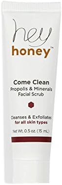Hey Honey Come Clean: Propolis &amp; Minerals Facial Scrub 0.5 oz Travel Size