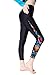 SCODI Women's High Waisted Swim Leggings - Sun Protection Rash Guard Water Pants