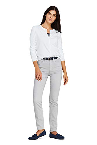 Lands' End Womens Cardigan Sweater | Supima Cotton Cardigan Sweater for Women White