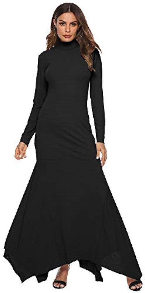 long sleeve ankle dress