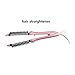 VAV Professional 3 In 1 Hair Curler/Hair Straightener/ Hot Brush 1.25 Inch Ceramic Coated Plates