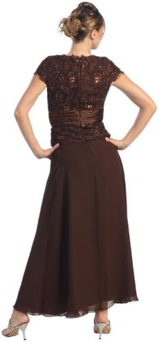 Conservative formal mothers gown MQ571
